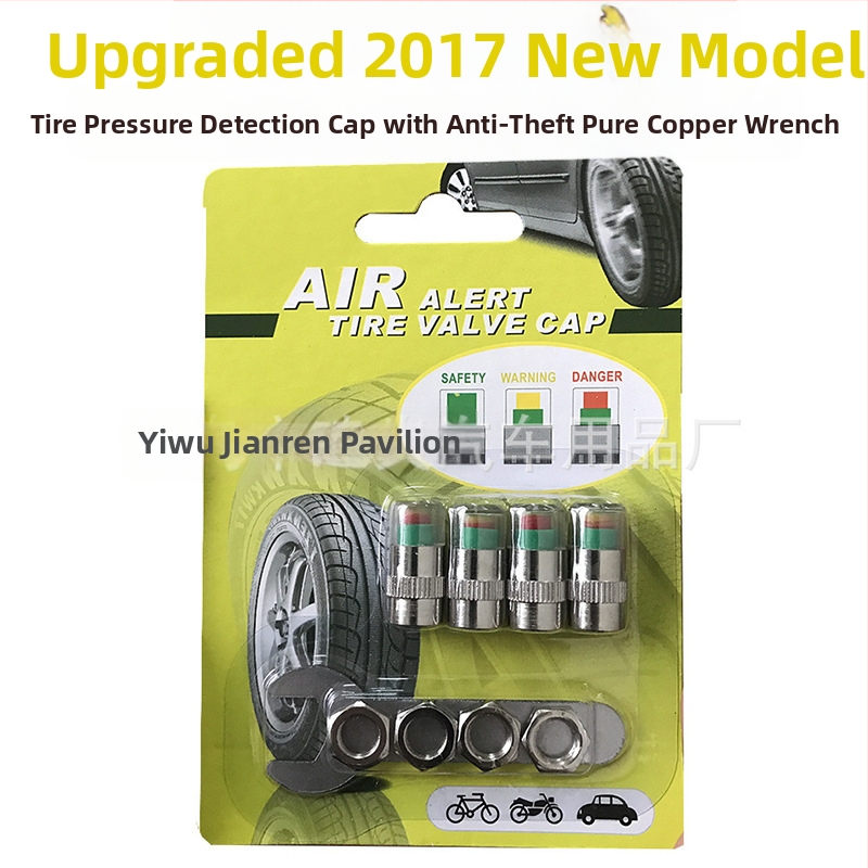 Riepu spiediena uzraudzības vāciņš ar sensoru – mašīnām, 0–200 psi, augsta precizitāte