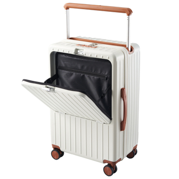 Sagitar käsipagas eesmise avamisega, ABS+PC materjal, USB-liides, universaalsed rattad, kaal 3,25 kg