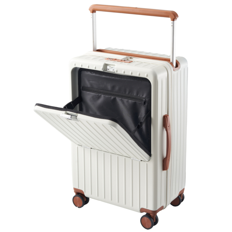 Sagitar käsipagas eesmise avamisega, ABS+PC materjal, USB-liides, universaalsed rattad, kaal 3,25 kg