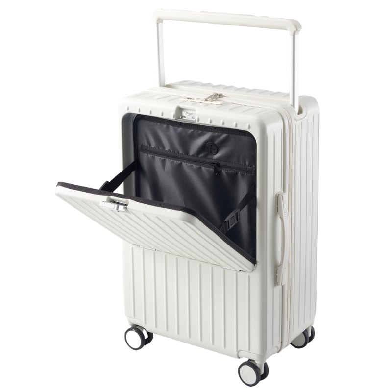 Sagitar käsipagas eesmise avamisega, ABS+PC materjal, USB-liides, universaalsed rattad, kaal 3,25 kg