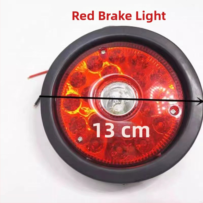 LED galinis žibintas CIMC sunkvežimiams, 24V, ABS korpusas, LED šaltinis