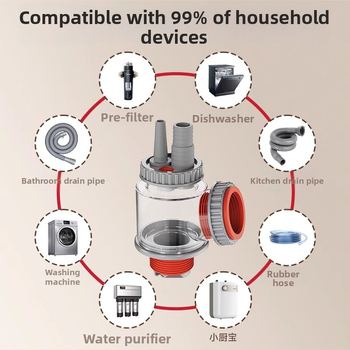 Köögivalamu drenaažitarvikud, sirgejooneline vorm (Bränd: Chaochen; Mudel: ZC-16800904; Materjal: ABS)