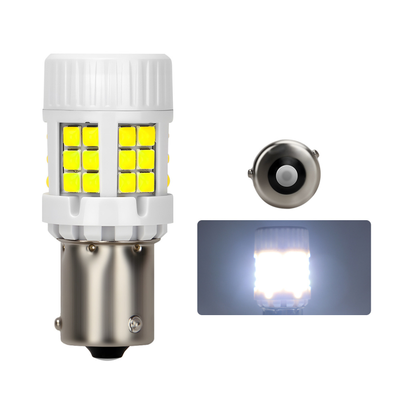 LED сигнал за автомобил Ba15s/BA15s/1157, алуминий, универсална съвместимост