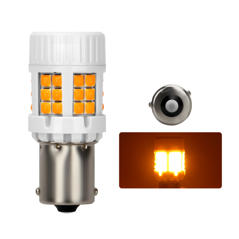 LED сигнал за автомобил Ba15s/BA15s/1157, алуминий, универсална съвместимост