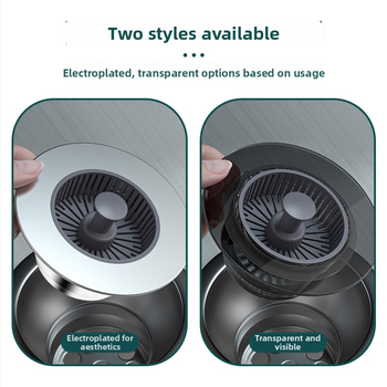 ABS filter pre odtok drezu s uzáverom proti zápachu, anti-upchatie jadro, model A145, 78 g, balené v krabici