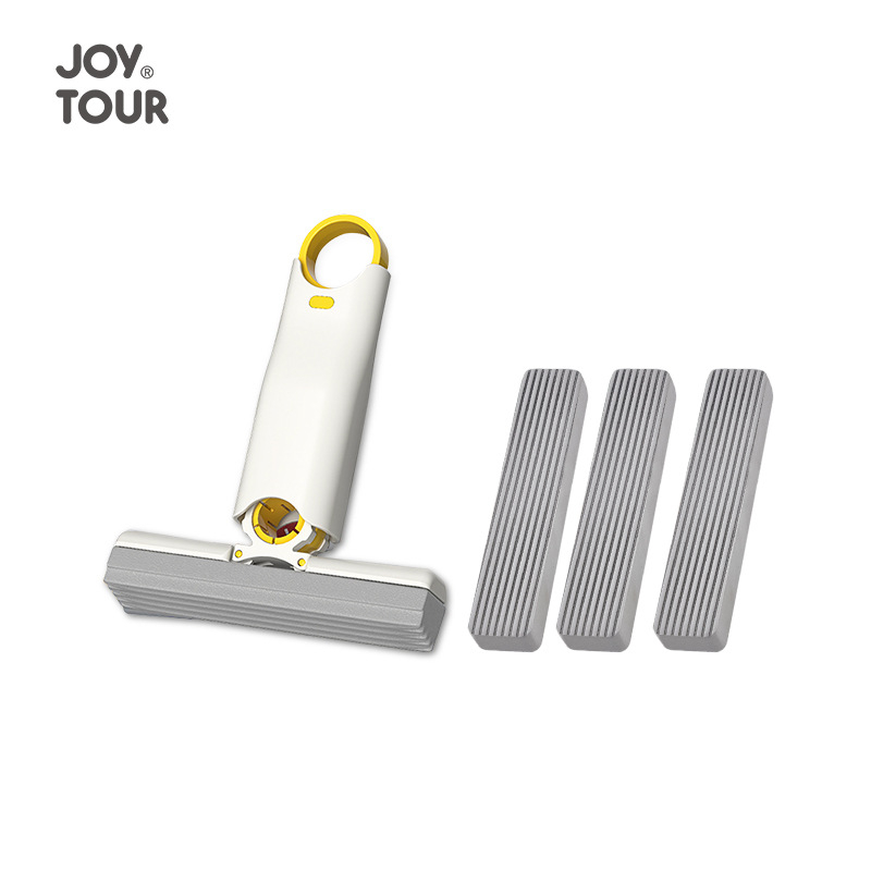 Mini kokkupandav mop koos käsnaga peaga, PP vars, 70–80% vee eraldusnäitaja