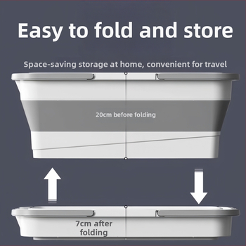 Kokkupandav mopämber ruudukujulise kujuga, pigistamiskäepidembe, üks ämber, auto pesuks ja põrandate puhastamiseks, 50–60% pigistamisest, kandevõime üle 10 kg