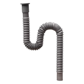 Комплект дренажна тръба за кухненска мивка, пластмасова, S-образна форма, издърпващ механизъм, против миризма, удължен дизайн