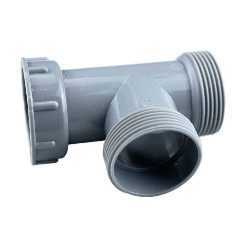 T-tee spojka pre kuchynský drez, PP, model T tee, Qingduo značka, moderný minimalistický štýl, 28,8 g