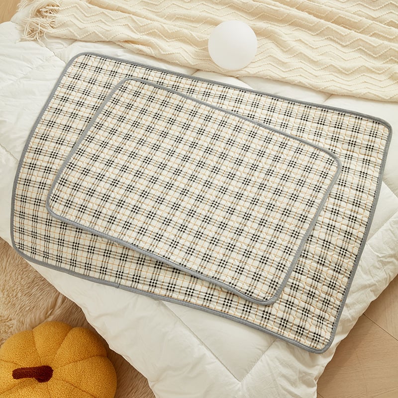 Divpusēja mazulim domāta mazgājama kokvilnas pamatplāksne, ārējais audums 100% kokvilna, pildījums kokvilna, pielāgojama apstrāde