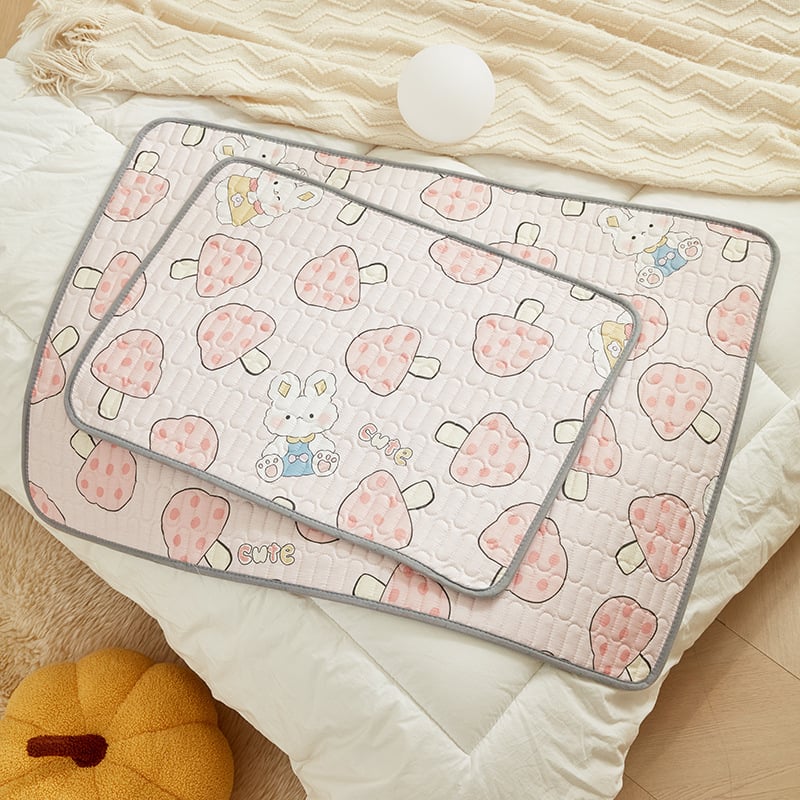 Divpusēja mazulim domāta mazgājama kokvilnas pamatplāksne, ārējais audums 100% kokvilna, pildījums kokvilna, pielāgojama apstrāde