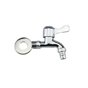 Prívodný kohútik na práčku, telo z zliatiny, zabudovaná montáž, otváranie kľúčom, keramický kartušový ventil, priemer vstupu/výstupu 15 mm