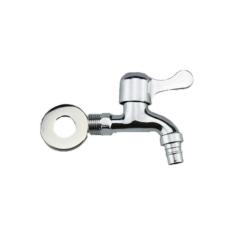 Prívodný kohútik na práčku, telo z zliatiny, zabudovaná montáž, otváranie kľúčom, keramický kartušový ventil, priemer vstupu/výstupu 15 mm