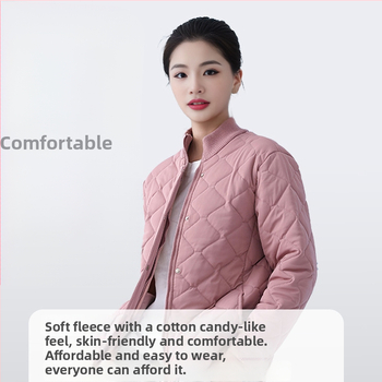 Vilnonis kardigan-jackas, 100% vilnos užpildas; poliesterio pluoštas su elastanu; dryžių/plaid raštas; stovimas kaklas; ilgomis rankovėmis