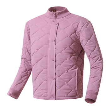 Vilnonis kardigan-jackas, 100% vilnos užpildas; poliesterio pluoštas su elastanu; dryžių/plaid raštas; stovimas kaklas; ilgomis rankovėmis