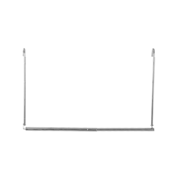 Nerezová oceľová teleskopická vešacia tyč do skrine, skladacia, do spálne, moderný minimalistický štýl