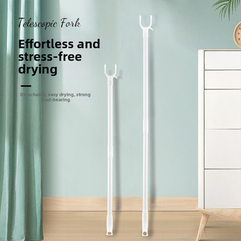 YUKANG WIN plastová tyč na pranie, predĺžená a odnímateľná, na sušenie na balkóne, moderný a jednoduchý štýl