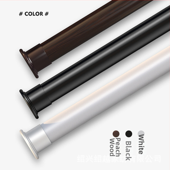 Storosios teleskopinės lazda drabužiams – montavimas be gręžimo, vonios kambariui ir užuolaidoms, modernus minimalistinis dizainas, aukšto anglies plienas