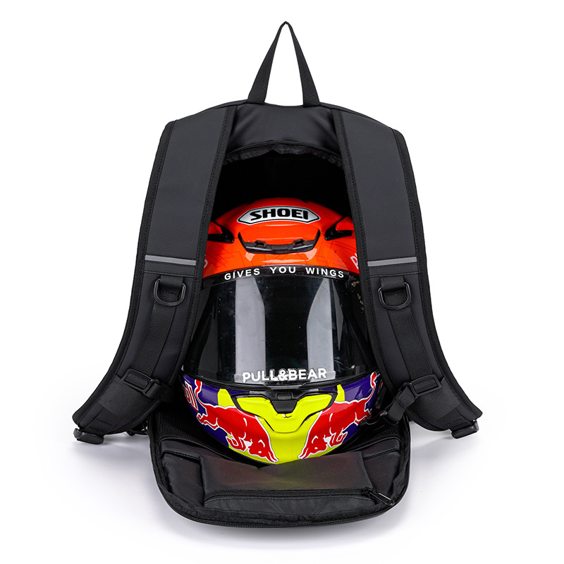 Cyklistická taška, model 811, z Oxford textílie, objem 20–35 l, priedušná, vodeodolná a rozšíriteľná.