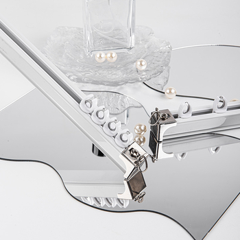 Cyg012 Šina za zavjese s magnetskim križnim kliznim sustavom, aluminijska legura, tih rad