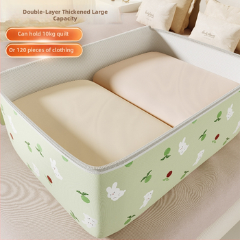 Tekide hoiukott kuubikujulise vormiga, veekindel ja niiskuskindel, 600D Oxford kangas, mitmekülgne tekkide ja riiete jaoks