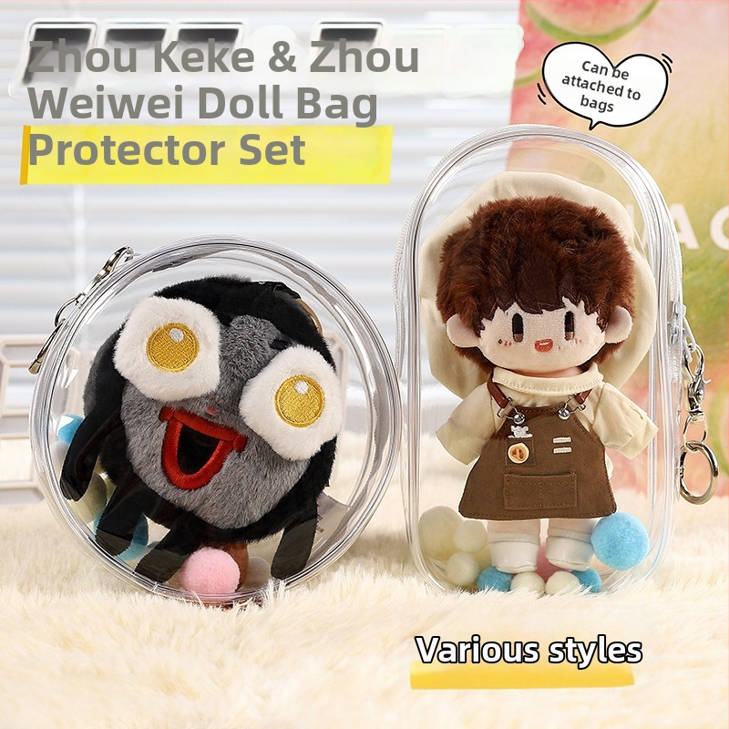 Hoiukott – PVC kuubikuvorm, Jimujia 001, mitmekülgne reiside jaoks, armsas multikas stiilis