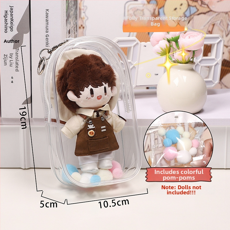 Hoiukott – PVC kuubikuvorm, Jimujia 001, mitmekülgne reiside jaoks, armsas multikas stiilis