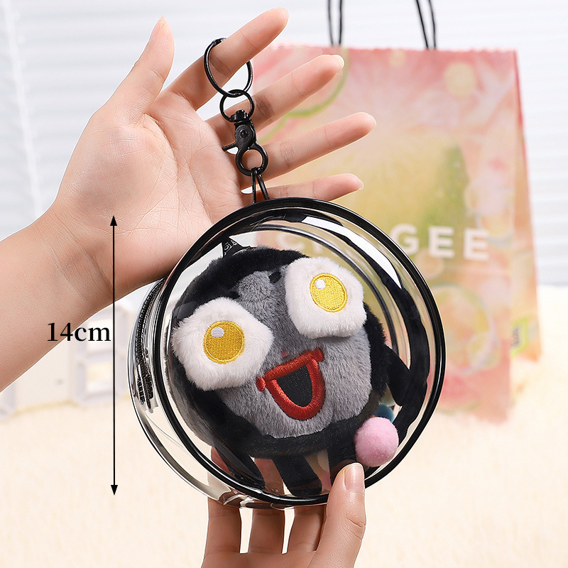 Hoiukott – PVC kuubikuvorm, Jimujia 001, mitmekülgne reiside jaoks, armsas multikas stiilis