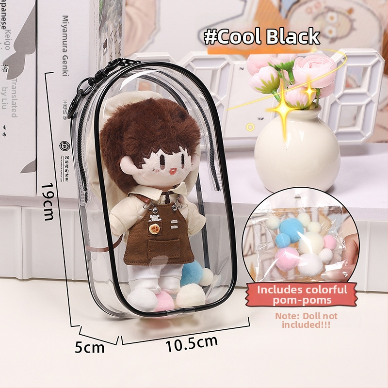 Hoiukott – PVC kuubikuvorm, Jimujia 001, mitmekülgne reiside jaoks, armsas multikas stiilis