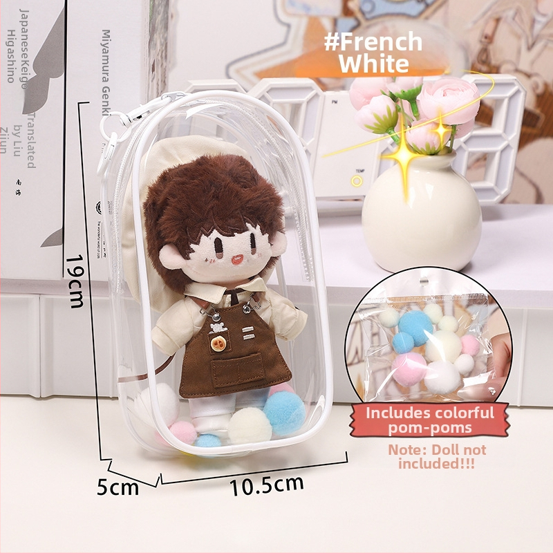 Hoiukott – PVC kuubikuvorm, Jimujia 001, mitmekülgne reiside jaoks, armsas multikas stiilis