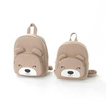 Bear Corduroy koolikott lastele, Unisex, 13-tolline sülearvuti, Maht alla 20 L, Õhupadi rihmad