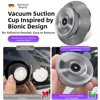 Mairich Automobilio galinio vaizdo veidrodėlis — apskritoji pagalbinė veidrodėlis aklajai zonai, ultra aiškus, 360° panoraminis platus kampas, su siurbimo kilpa