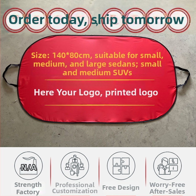 Automobilio saulės skydelis su klipu montavimu, universalus tvirtinimas, vientisas atspalvis, sidabro juostos medžiaga, svoris 150 g