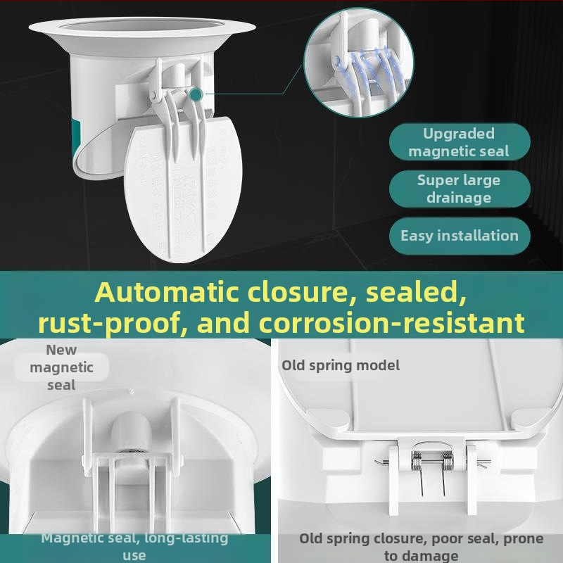 Plastikinis tualeto dezodorantas įrenginys, kvapų blokavimas, be vandens bakelio, be vandens barjero, be šliuzo, apdorojimo metodas 1