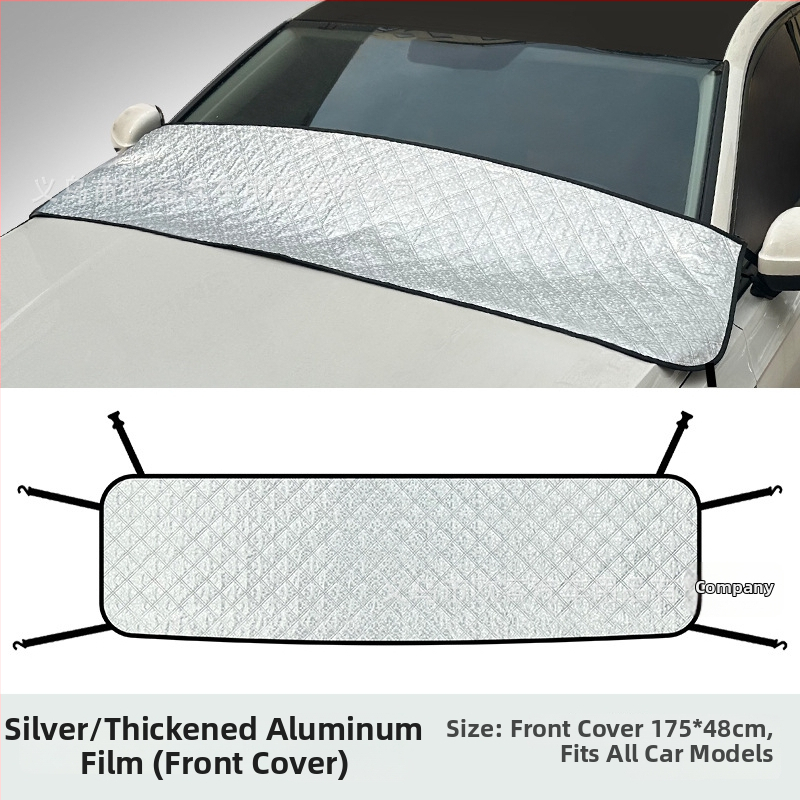 Automobilio priekinio stiklo saulės skydelis iš aliuminio folijos, grotelės raštas, montavimo tipas: dengiamasis, paprastas stilius