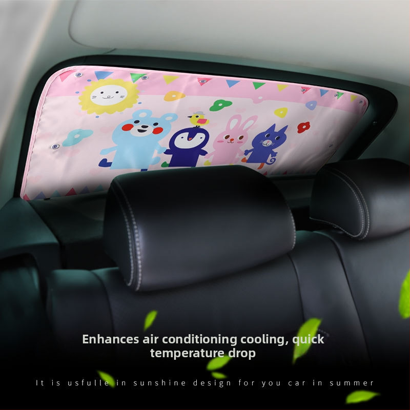 Auto päikesekaitse tagase akna jaoks imava kinnitus, paks läbimatu materjal, universaalne sobivus