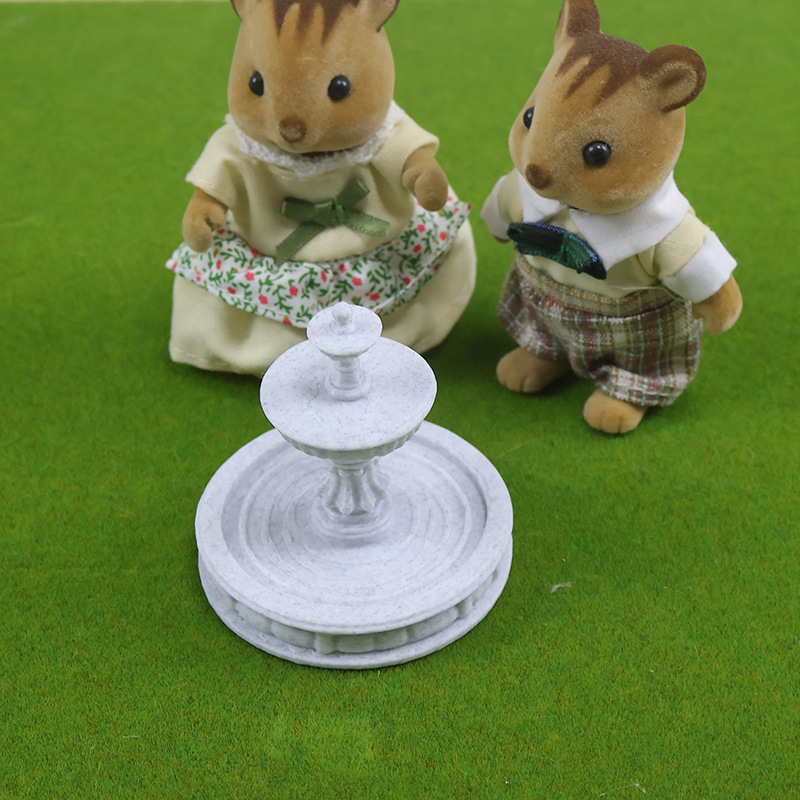 Mikro krajinný vilový záhradný vodný kraj, mini fontánový model s vrstveným tokom vody, vek 14+.