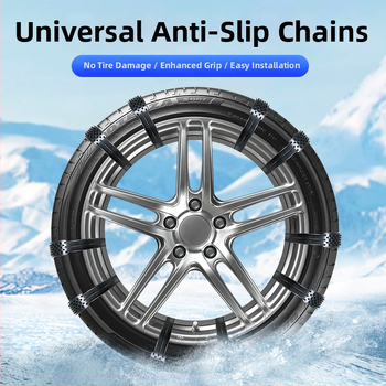 Universali anti-slydimo juosta automobilių padangoms, modelis BS-5566, svoris 80 g, suderinama su padangomis 165–255, prekės ženklas Hundred trees, pritaikymas įmanomas