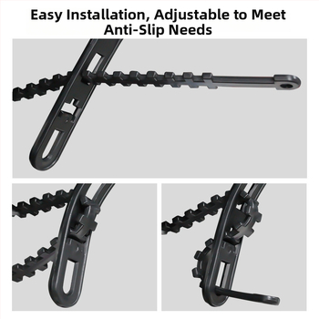 Universali anti-slydimo juosta automobilių padangoms, modelis BS-5566, svoris 80 g, suderinama su padangomis 165–255, prekės ženklas Hundred trees, pritaikymas įmanomas