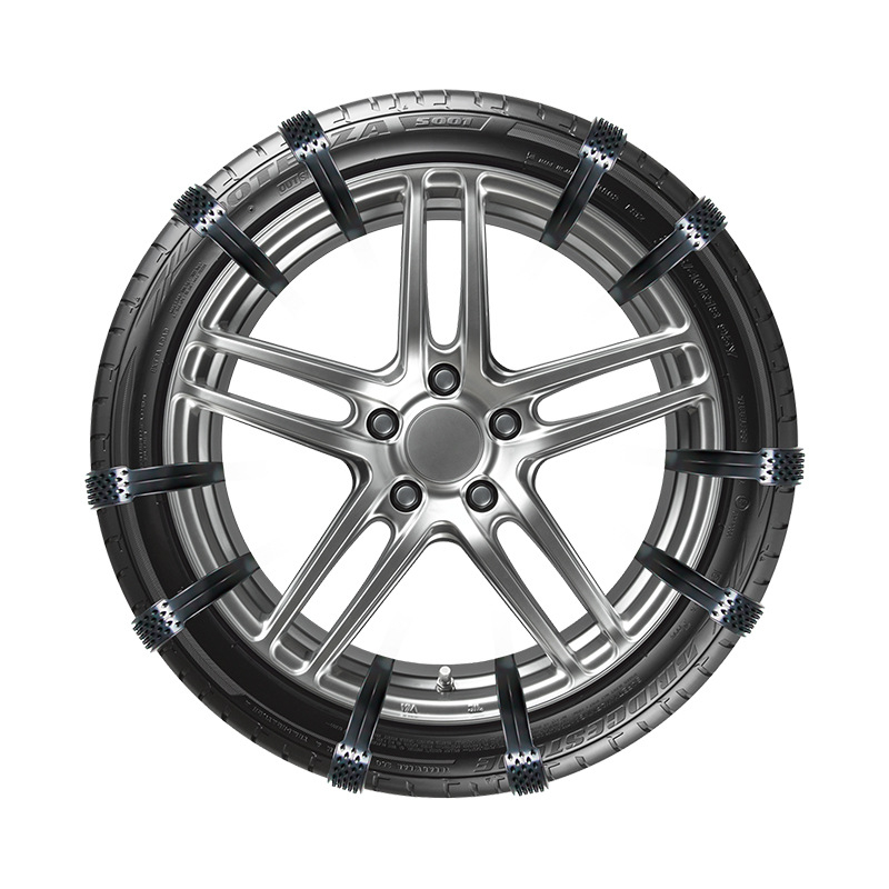 Universali anti-slydimo juosta automobilių padangoms, modelis BS-5566, svoris 80 g, suderinama su padangomis 165–255, prekės ženklas Hundred trees, pritaikymas įmanomas