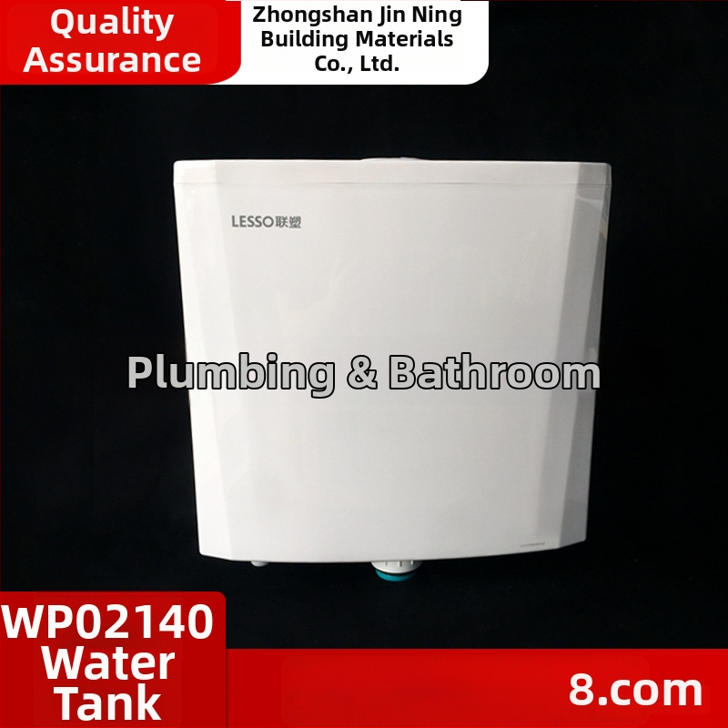 Liansu PP vandens talpa klozetui gūlėjimui — 6 L išskalavimas, rankinis valdymas, sieninis nuotėkis