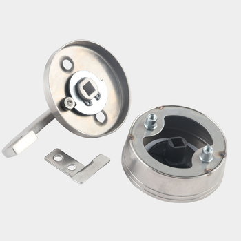 Încuietoare plată pentru ușa toaletei publice, din oțel inoxidabil 304, marca Suoweigu, cu zăvor indicator