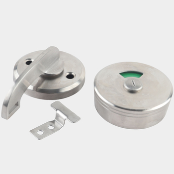 Încuietoare plată pentru ușa toaletei publice, din oțel inoxidabil 304, marca Suoweigu, cu zăvor indicator