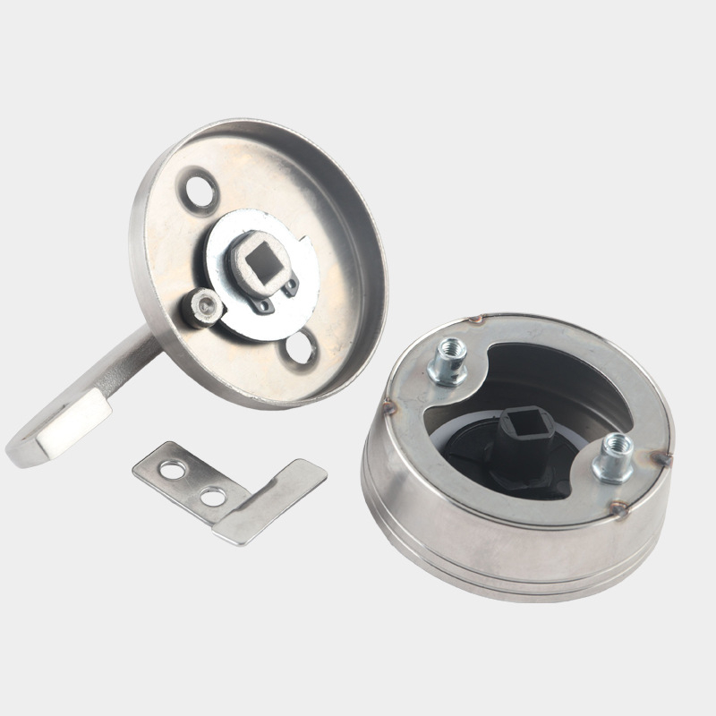 Încuietoare plată pentru ușa toaletei publice, din oțel inoxidabil 304, marca Suoweigu, cu zăvor indicator