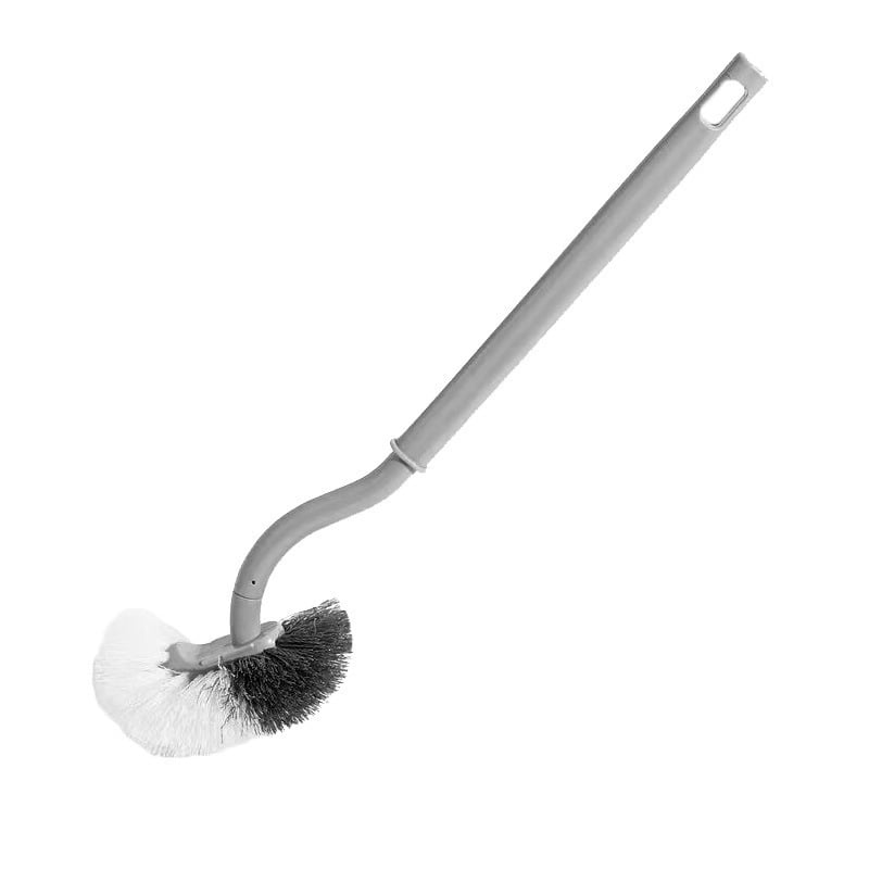 Set de perie de toaletă cu mâner lung, montat pe perete, din plastic; greutate 80; lansare primăvara 2020; 1 bucată; fără ambalaj.