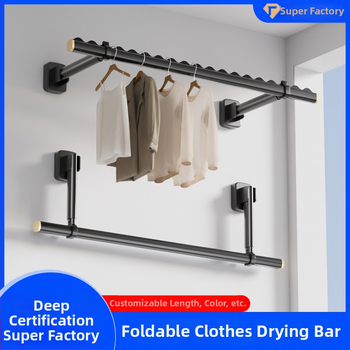 Laijie vešiak na bielizeň z hliníkovej zliatiny pre balkón – bočné uchytenie, pevná verzia, uvedená na trh 2024