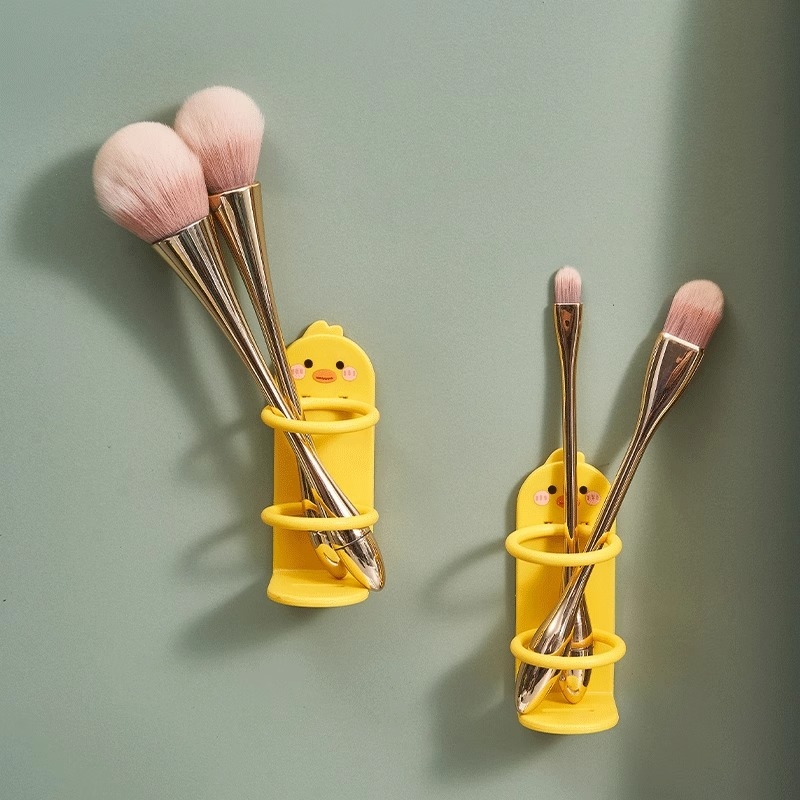 Sieninis laikiklis elektrinėms dantų šepetėlėms – be gręžimo, plastmasinis laikiklis, saugojimas, prekė Qiwang