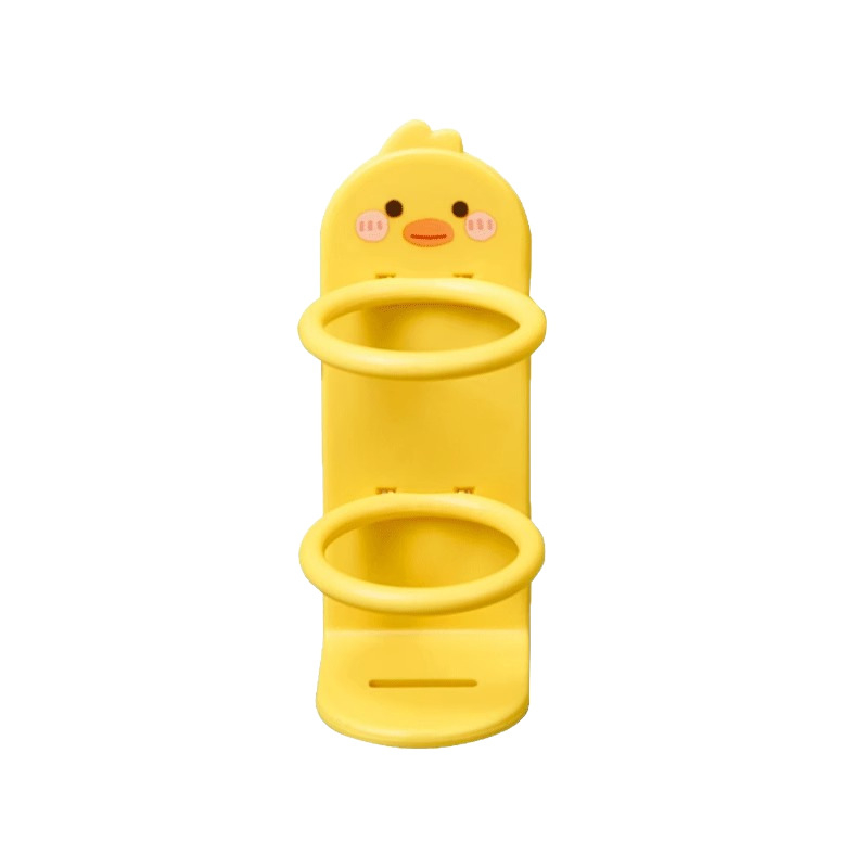 Sieninis laikiklis elektrinėms dantų šepetėlėms – be gręžimo, plastmasinis laikiklis, saugojimas, prekė Qiwang