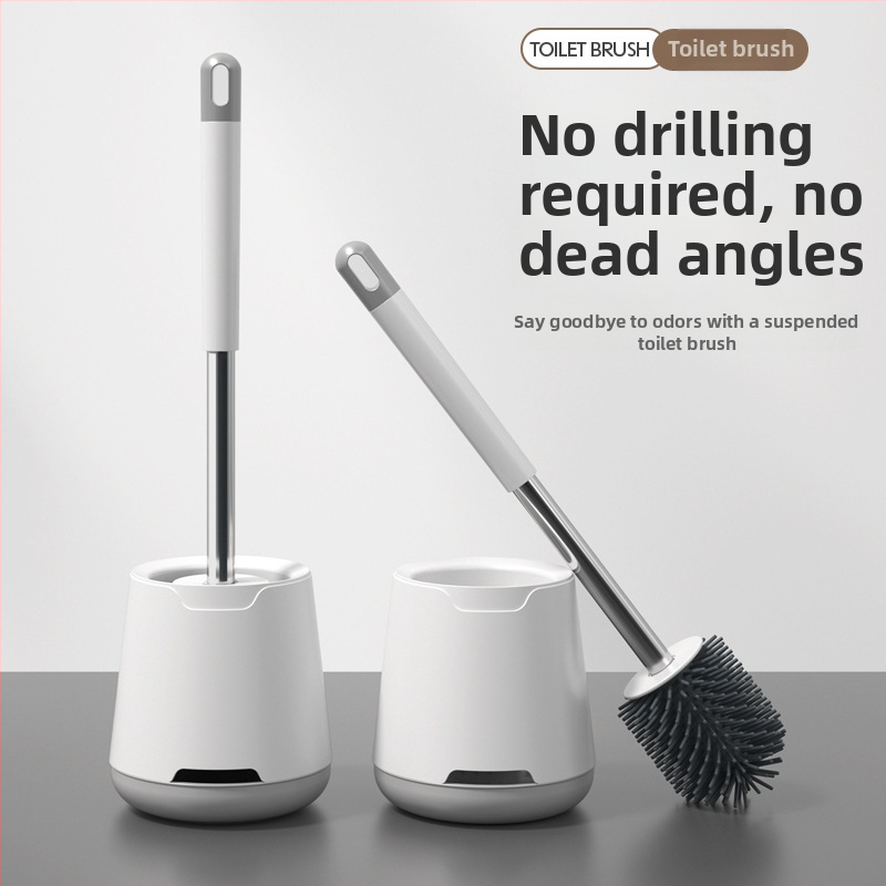 Toaletinės šepetėlių komplektas su ilga rankena, plastikas, Wanben, Zhejiang Yongkang (2020 m. balandis)