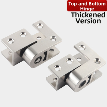 Aliuminio lydinio viešojo tualeto pertvarų vyrių, viršutiniai ir apatiniai, šlifuotas paviršius, pakėlimo vyrių, prekės ženklas Suoweigu